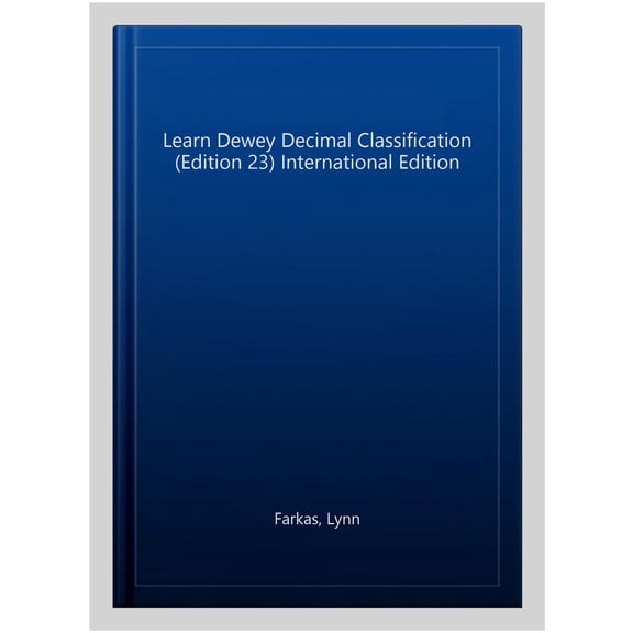 Pre-Owned Learn Library Skills: Learn Dewey Decimal Classification (Edition 23) International Edition (Paperback)