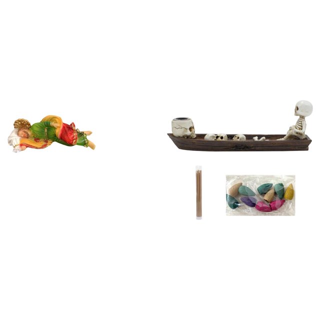 Estatua de resina de José, escultura decorativa para escritorio, figura de José durmiendo, para mesa, estante, oficina, coche, barco, quemador, adorno