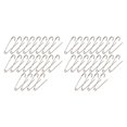 thumbnail image 4 of Decodeary 20x Silver Fashionable Safety Pin Brooch Style With Large Safety Pin Easy To Large Safety 2Set, 4 of 6