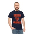 thumbnail image 4 of DJH Apparel | VIRGINIA Fan and Graduate Sports Athletic Unisex T-Shirt, 4 of 5