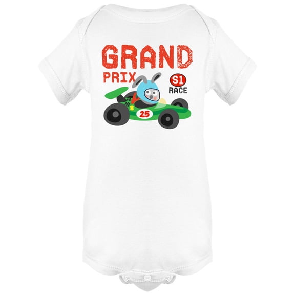 Grand Prix S1 Race Bunny Bodysuit Infant -Image by Shutterstock, Newborn