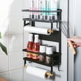 thumbnail image 2 of Innovative Magnetic Spice Rack, Space-Saving Solution for Small Kitchens, Easy to Install on Fridge Side with Super-Strong Magnets for Reliable Attachment, 2 of 5