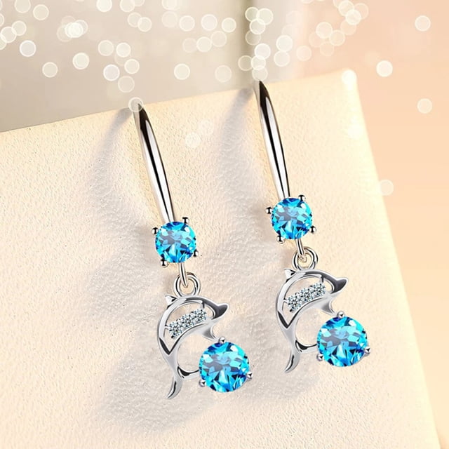 Pendientes de mujer Colgante Zircon Incrustaciones Pendientes creativos Temperamento Estilo largo Pendientes de mujer Joyería colgante Wmkox8yi sjalhkljlk158