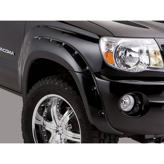 Husky Liners 28031925 Pocket Style Fender Flares Fits 2005–2011 Toyota Tacoma 5'1" Bed 4pc