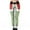 Green, variant on Lolmot Workout Leggings for Women Funny 3D Printed Ugly Christmas Leggings Santa Claus Stripes Print Holiday High Waist Slim Fit Xmas Tights Pants