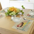 thumbnail image 4 of Ambesonne Ice Cream Place Mats Set of 4, Vintage Funky, Standard Size, Multicolor, 4 of 6