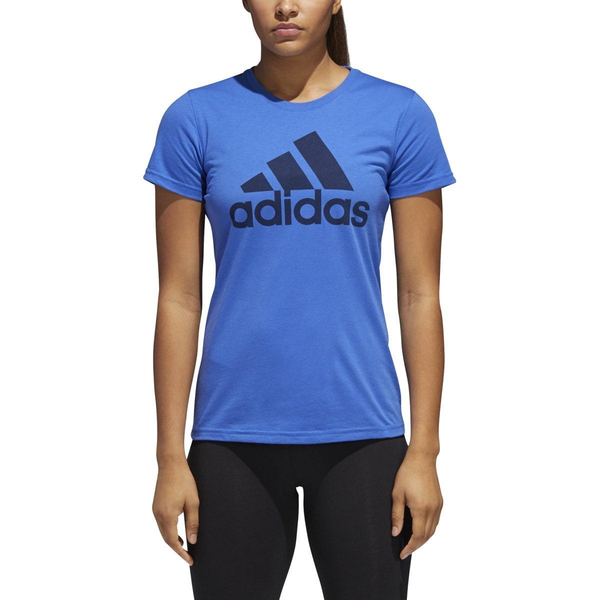 adidas women's badge of sport logo tee