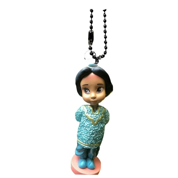 Princess Jasmine 3" Toddler Baby Animator PVC Keychain Dangler Figure Aladdin