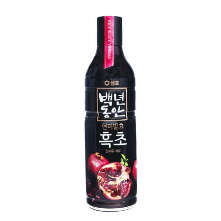 Korean Hong Cho Black Rice Vinegar Drink Concentrate Pomegranate 30.4 fl