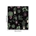 thumbnail image 3 of Miwamany Halloween Shower Curtain, 72x72 Inch Waterproof Polyester Bath Liner, Spooky Print Partition Cloth with Hooks for Bathroom Decor, Holiday Home Accent, 3 of 6
