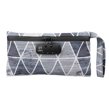 

Storage Package Smell Proof Bag Active Carbon Lined Odorproof Stash Pouch With Lock For Travel