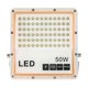 thumbnail image 3 of Foco LED SANDIY de 50 W, 100 W, 200 W, 300 W, 400 W, 500 W, para exteriores, resistente al agua, IP66, foco de barra alta, resistente a la lluvia, iluminación cuadrada, CA 220 V, 3 of 5