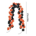 thumbnail image 1 of Halloween Decorations Fake Vines with Artificial Maple Leaves for Party Decoration 10 ft Long, 1 of 2