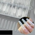 thumbnail image 2 of 240 Pcs Extras Long Nails Tips False Nails Full Covers on Nails Clear Artificial Nails, 2 of 9