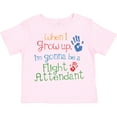 thumbnail image 3 of Inktastic Flight Attendant Future Boys or Girls Toddler T-Shirt, 3 of 5