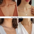 thumbnail image 3 of Turandoss S925 Sterling Silver Chains for Women Trendy Jewelry Rope Chain Dainty Necklace for Women Birthday Teacher Appreciation Mothers Day Graduation Gifts for Her Mom Kids Teen Girls Wife Ideas, 3 of 6