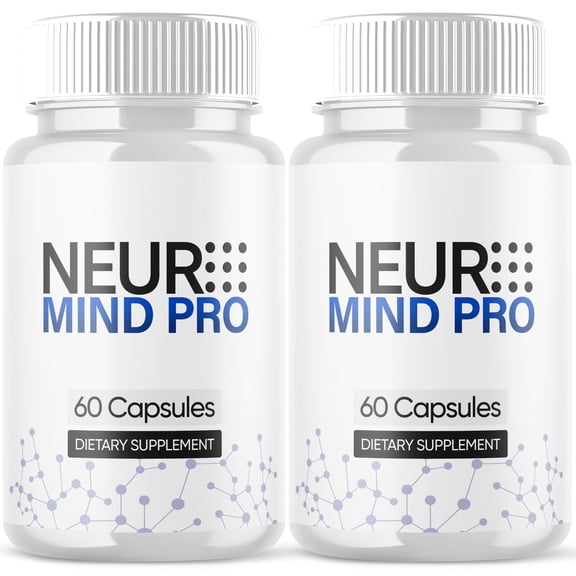 Neuro Mind Pro Advanced Formula Brain Support Pills Maximum Strength Supplement 120 Capsules