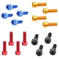 thumbnail image 1 of Tornillo de soporte de manga de soporte de portabidón de de aluminio M5 resistente 16x Cola Tornillos para jaulas de botellas, 1 of 8