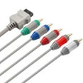 thumbnail image 6 of Wii / Wii U Component Cable - 5 RCA Video & RCA Stereo Audio AV Cord Wire Compatible with Nintendo Wii & Wii U to HDTV EDTV High Definition [Nintendo Wii] [Nintendo Wii U], 6 of 6