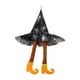 thumbnail image 3 of Colgante de piernas de bruja malvada con zapatos, percha multiusos para sombrero de bruja de Halloween Naranja, 3 of 9
