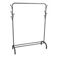 thumbnail image 1 of Floor Clothing Rack Stable Structure High Load Capacity Freestanding Garment Rack for Dry Clothes Bedroom, Balcony, Carbon Steel, 1 of 7
