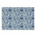 thumbnail image 1 of Watercolor Cutting Board, Vibrant Blue Flowers Pattern Feminine Floral Spring Ornaments, Decorative Tempered Glass Cutting and Serving Board, Small Size, Violet Blue White, by Ambesonne, 1 of 1