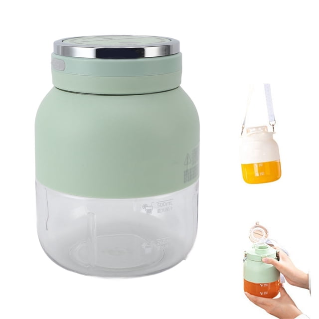 Blender Cup Electric Juicer Mini Portable Automatic for Outdoor Sport Dual Use Water Bottle