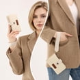 thumbnail image 2 of Wrangler Womens Wallet Small Rfid Blocking Wristlet Wallets Cute Bifold Ladies Wallet with Zipper Pocket, Beige, 2 of 4