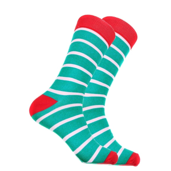 Mens Designer Stripe Cotton Socks