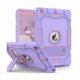 thumbnail image 1 of wonima44 Case for iPad 9th/8th/7th Generation 2021/2020/2019(10.2 inch), Heavy Duty Military Grade Shockproof Rugged Protective 10.2" Cover with Built-in Stand for iPad 9 8 7 Gen (Purple+Pink), 1 of 1