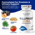 thumbnail image 6 of Hallprost Ultra Prostate Health Supplement for Men, Saw Palmetto 810mg Complex, Urinary Flow & Bladder Support, 60 Capsules | Hallusa Natural, 6 of 9