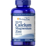 Puritan's Pride Chelated Calcium Magnesium Zinc