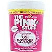 Stardrops The Pink Stuff Miracle Laundry Oxi Powder Stain Remover for Colours, 1kg
