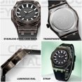 thumbnail image 7 of SKMEI Watches for Men Fashion Minimalist Luminous Waterproof Quartz Men's Wrist Watches, 7 of 7
