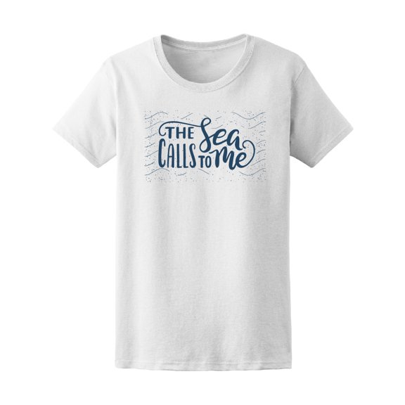 The Sea Calls To Me Beach Tee Men's -Image by Shutterstock