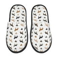 thumbnail image 2 of KLL Labrador Retriever Dog Slippers for Women Men House Slip on Indoor Outdoor Bedroom Furry Fleece Lined Ladies Comfy Anti-Skid Rubber Hard Sole-Large, 2 of 8