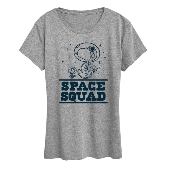 Peanuts - Space Squad - Women's Short Sleeve Graphic T-Shirt