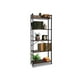 thumbnail image 1 of Librero Organizador Casa Litus 5 Repisas de Madera y Acero Inoxidable Minimalista, 1 of 9