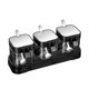 thumbnail image 1 of Caja de condimentos resistente al calor de suministros de cocina de 3 piezas MFZFUKR CPB-DE-WX307, 1 of 5