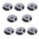 thumbnail image 2 of Paquete de 8 almohadillas de cobre para altavoces, ideales para amplificadores y tocadiscos. Negro, 2 of 5