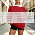 thumbnail image 3 of Cmtiyu Sweatshirts for Women Oversized Long Sleeve Crew Neck Pullover Tops Casual Loose Fit Off the Shoulder Sweatshirts S-XL, 3 of 9