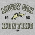 thumbnail image 2 of Women's Mossy Oak 1986 Hunting Logo Graphic Tee Athletic Heather X Large, 2 of 4