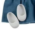 thumbnail image 4 of My Life As Solid Dress Fashion Set for 18-inch Doll, 2 Pieces Included, Blue Chambray, 4 of 8
