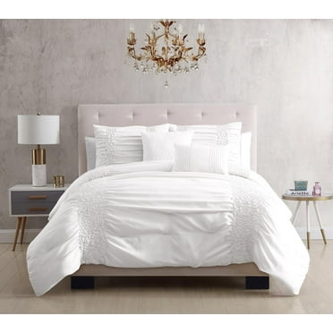 Hallmart Collectibles Riverbrook Home Allison 5 Piece Comforter Set Twin 4 Piece