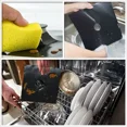 thumbnail image 4 of 27x27cm 2/4/8pcs Gas Stove Protectors High Temperature and Grease Resistant Mat Cleaning Pad Liner Kitchen Cookware Accessories (2pcs silver), 4 of 7