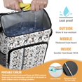 thumbnail image 2 of Travel Cooler Bag - Schnauzer Dogs with Paw Camping Beer Cooler Backpack with Bottle Opener- Waterproof Insulated Picnic Backpacks - Cooler Bag for Beach, 2 of 6