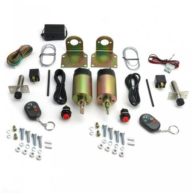 80 lbs Kit Popper de Porte Rasé à Distance avec Poppers