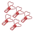 thumbnail image 1 of Office Binder Clips, Metal Binder Clips  For Clothing For Certificate For Account Black,Red, 1 of 8