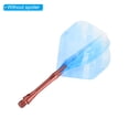thumbnail image 4 of Uxcell 35mm Dart Shafts, Medium 2BA Thread Aluminum Dart Stems - 3 Pack (Red), 4 of 5