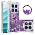 thumbnail image 1 of GANGXUN Funda Glitter Líquida para Xiaomi Redmi Note 14 Pro 5G con Anillo Brillante, TPU Antichoques y Esquinas Reforzadas, Soporte, 1 of 6